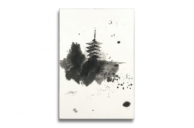 Landscape ： The Five-Storied Pagoda